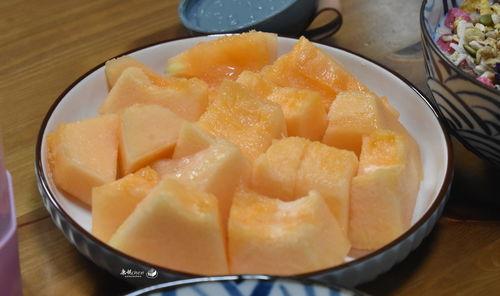 吃哈密瓜早餐,清新滋味开启美好一天